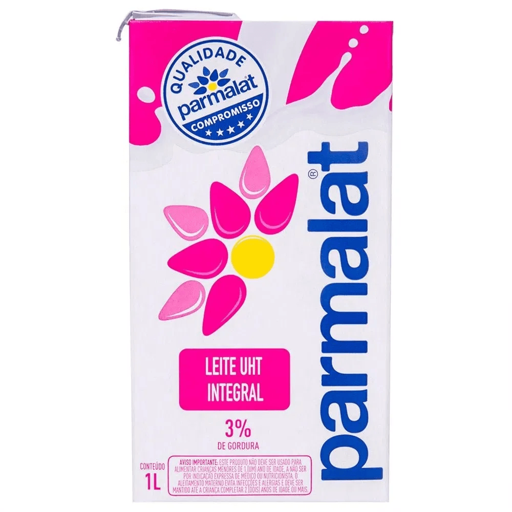 Leite Longa Vida Parmalat Integral 1l